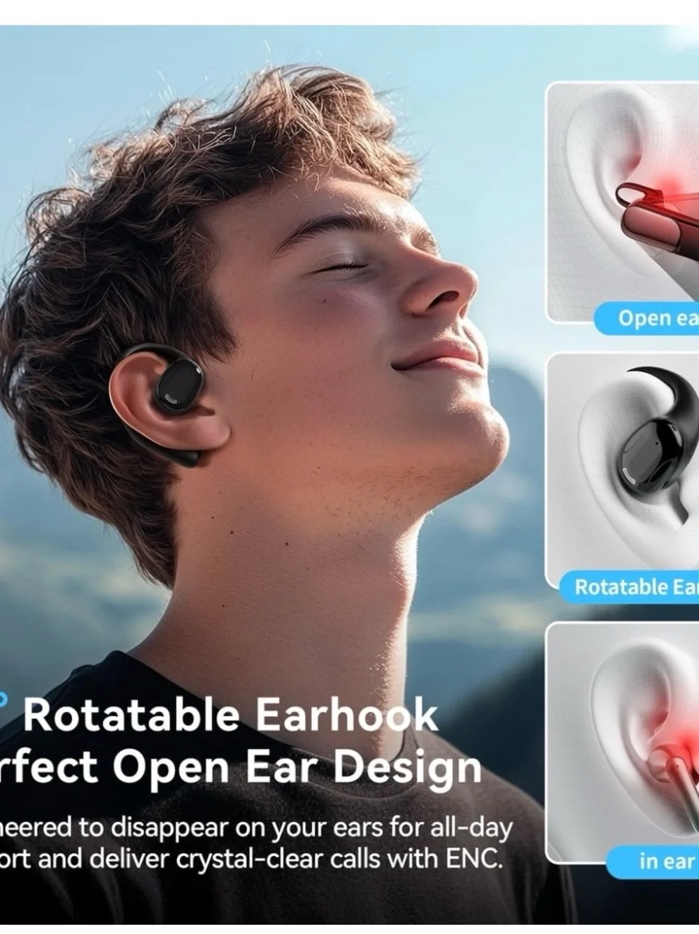 Wireless True Bluetooth Earbuds with Charging Case - NEW! Retail 199